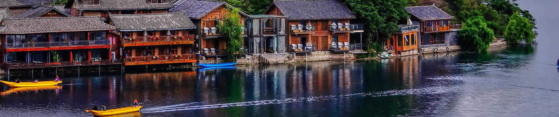 Lijiang is famous for its UNESCO Heritage Site, the Old Town of Lijiang. Which is perfectly adapted to the uneven topography of this key commercial and strategic site, has retained a historic townscape of high quality and authenticity. Its architecture is noteworthy for the blending of elements from several cultures that have come together over many centuries.