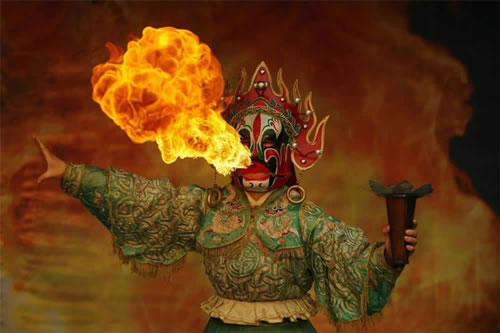 Sichuan Opera Show in Shufengyayun with Private Transfer