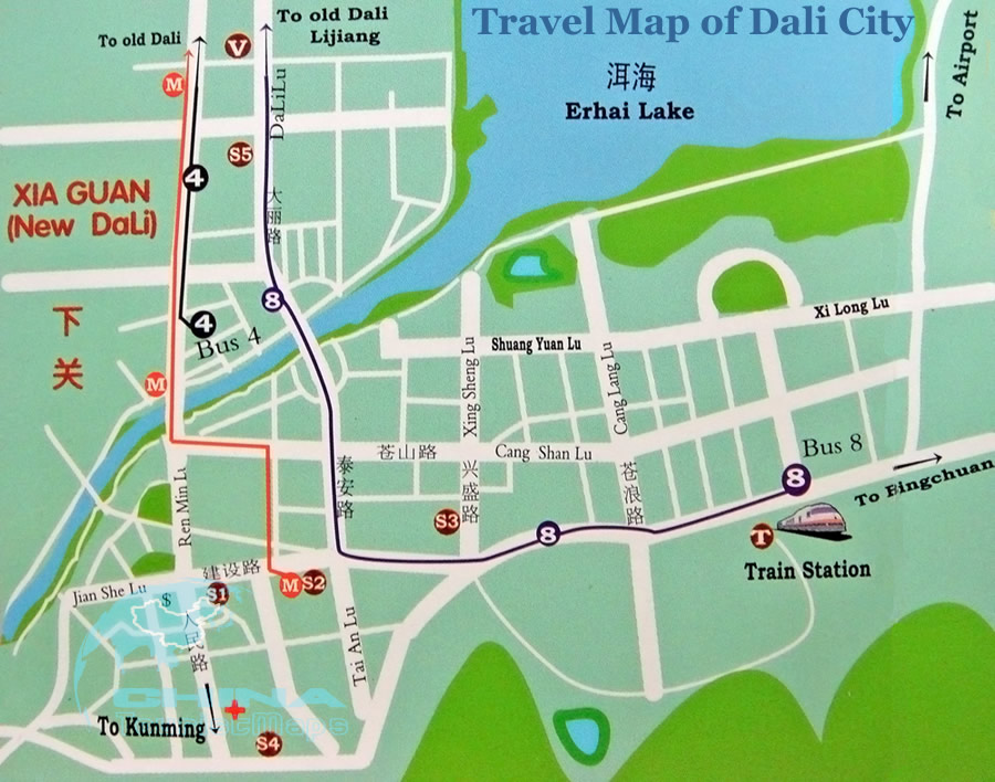 Dali Transportation Map.jpg