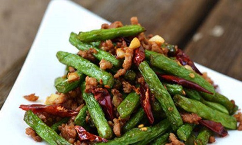 Dry-Fried-Green-Beans