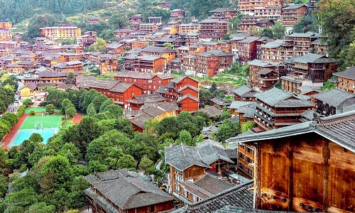 Xijiang-Qianhu-Miao-Village