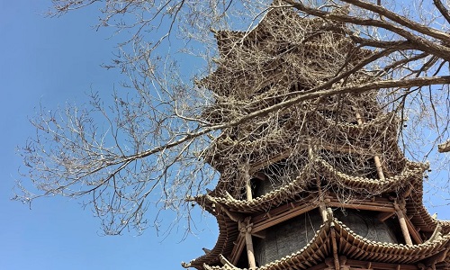 wooden-tower-zhangye