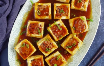 Hakka-stuffed-tofu