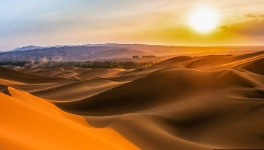 Badain-Jaran-Desert-sunrise Badain-Jaran-Desert-sunrise