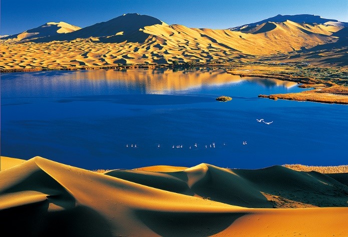 Badain-Jaran-Desert Badain-Jaran-Desert