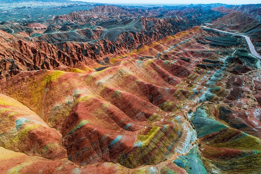 Zhangye-Danxia-Landform-Geographical-Park Zhangye-Danxia-Landform-Geographical-Park