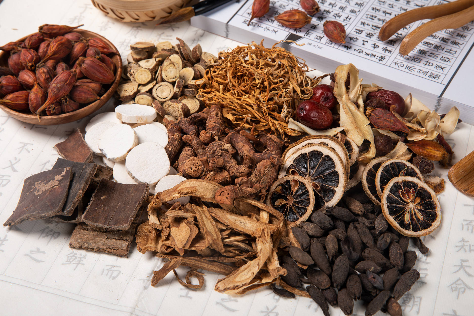 Nanshan-Huangjoya-Old-Street-Herbal-Medicine-Identification-Experience