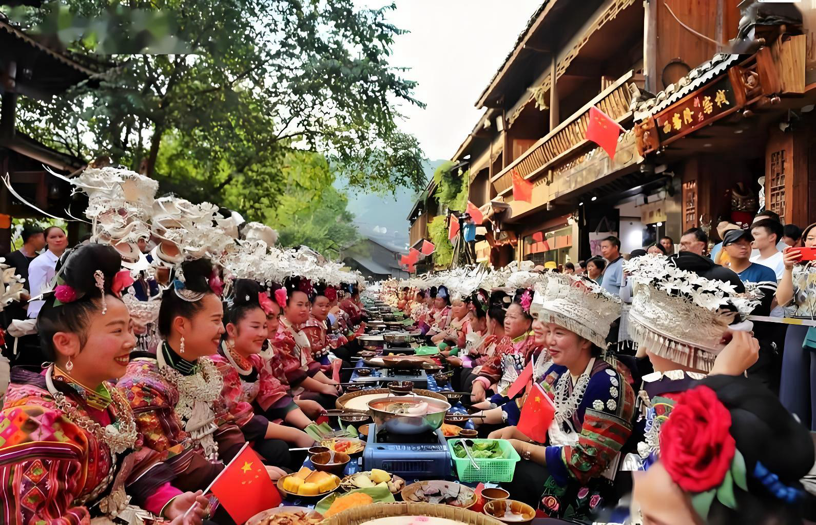 Xijiang-Long-Table-Banquet-Toast-Song-Experience Xijiang-Long-Table-Banquet-Toast-Song-Experience
